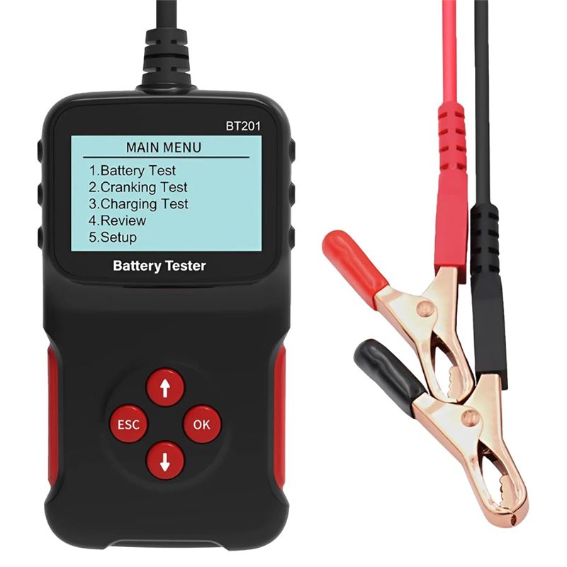 Alternator Tester Digital Diagnostic Tool - AA94-Autobatterietester 12V Digitales Diagnosewerkzeug für Autobatterien