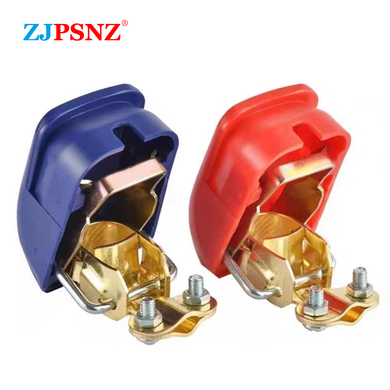 Battery Terminal Clamps Quick Release Brass - Universelle 1 Paar 12V Schnellverschluss-Batterieklemmen für