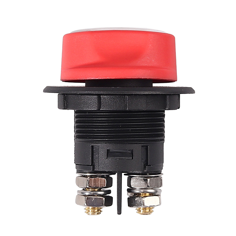 Battery Disconnect Switch Master Cut Off - Wasserdichter Batterietrennschalter 100A für Auto, Van,