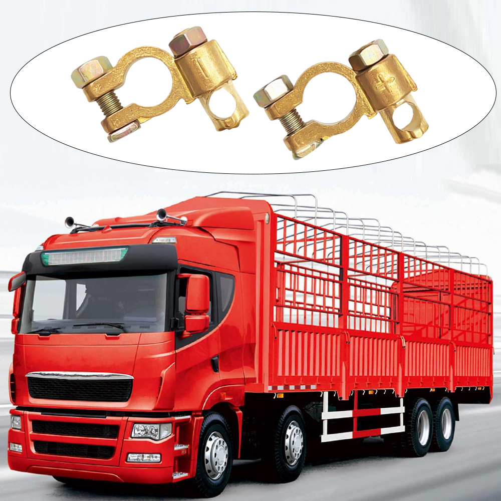 Battery Terminal Clamps Quick Release Brass - 12 V positive Batterieklemmen, Anschlüsse, Klemmen,