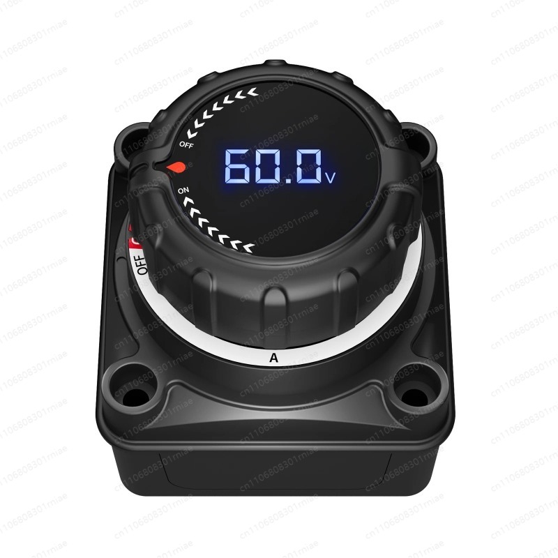 Battery Disconnect Switch Master Cut Off - Neuer Batterie-Trennschalter mit Voltmeter für Auto