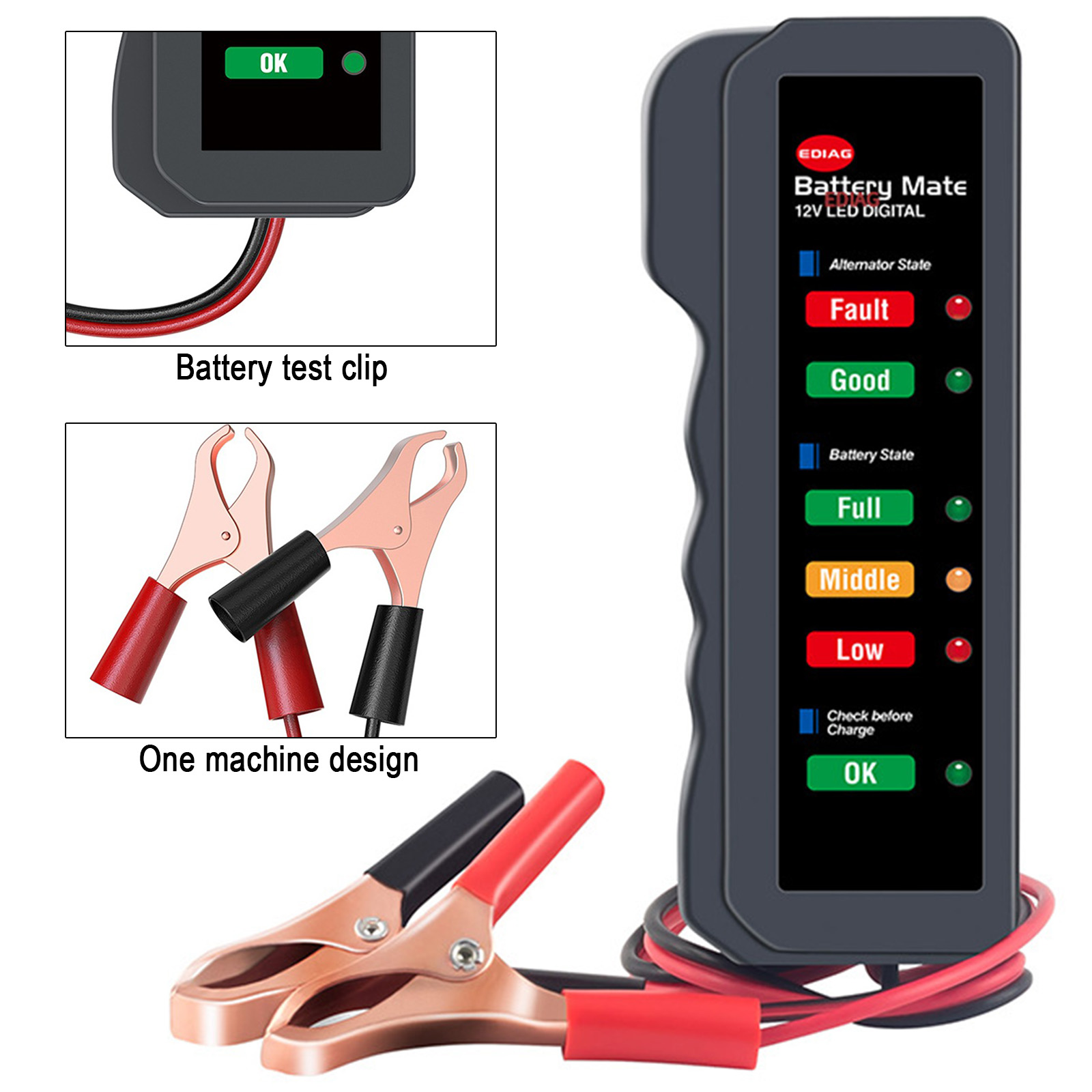 Mini 12 V Auto Batterie Tester – Alternator Tester Digital Diagnostic Tool Bewertung und Preis