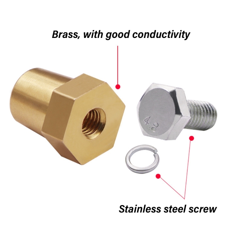 1 Paar Schnellspanner 12V 24V  – Battery Terminal Clamps Quick Release Brass Bewertung und Preis