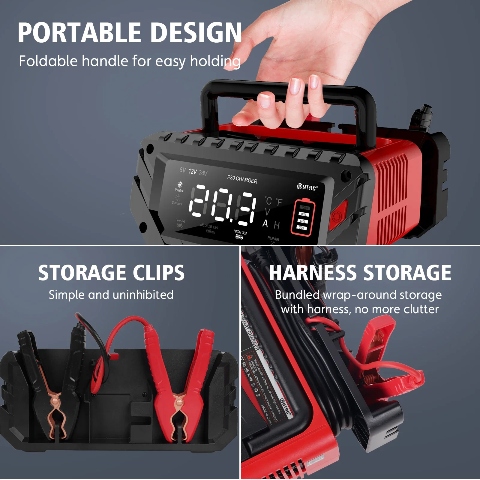 EAFC 30A Vollautomatisches int – Lifepo4 Battery Charger Smart Automatic Bewertung und Preis