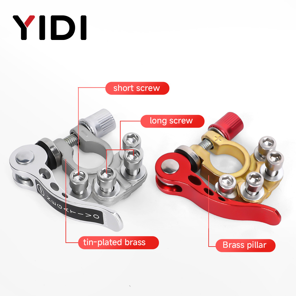 2 Stück Auto-Batterieanschluss – Battery Terminal Clamps Quick Release Brass Bewertung und Preis