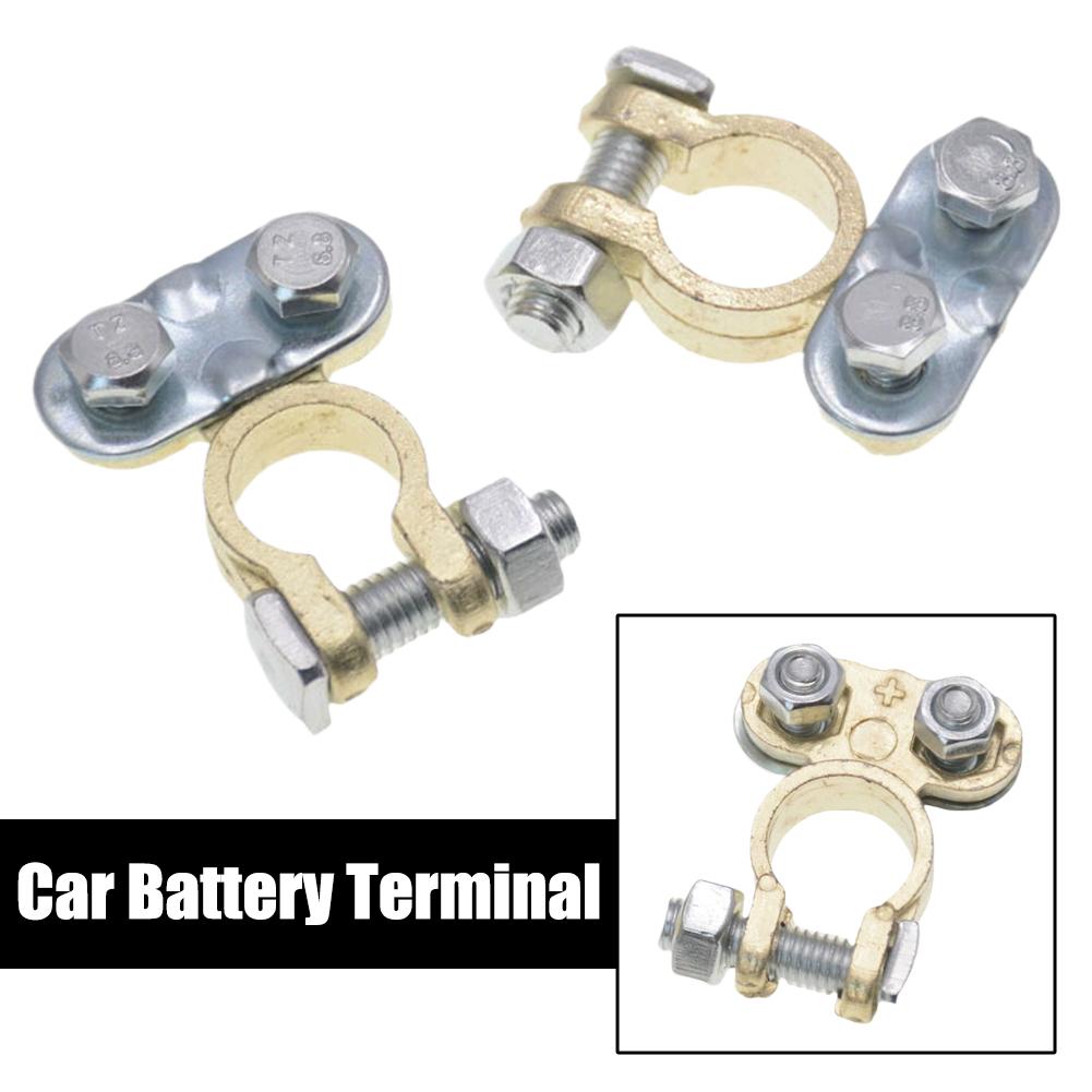 1 Paar Batterieanschlussklemme – Battery Terminal Clamps Quick Release Brass Bewertung und Preis