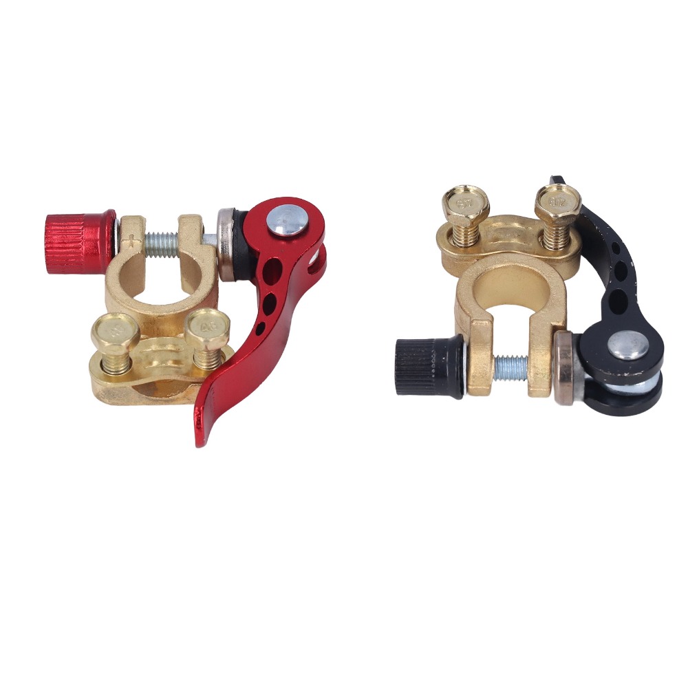 2 Stück Schnellkupplungs-Batte – Battery Terminal Clamps Quick Release Brass Bewertung und Preis