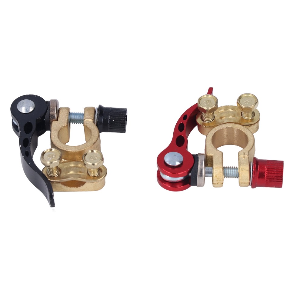 2 Stück Schnellkupplungs-Batte – Battery Terminal Clamps Quick Release Brass Bewertung und Preis