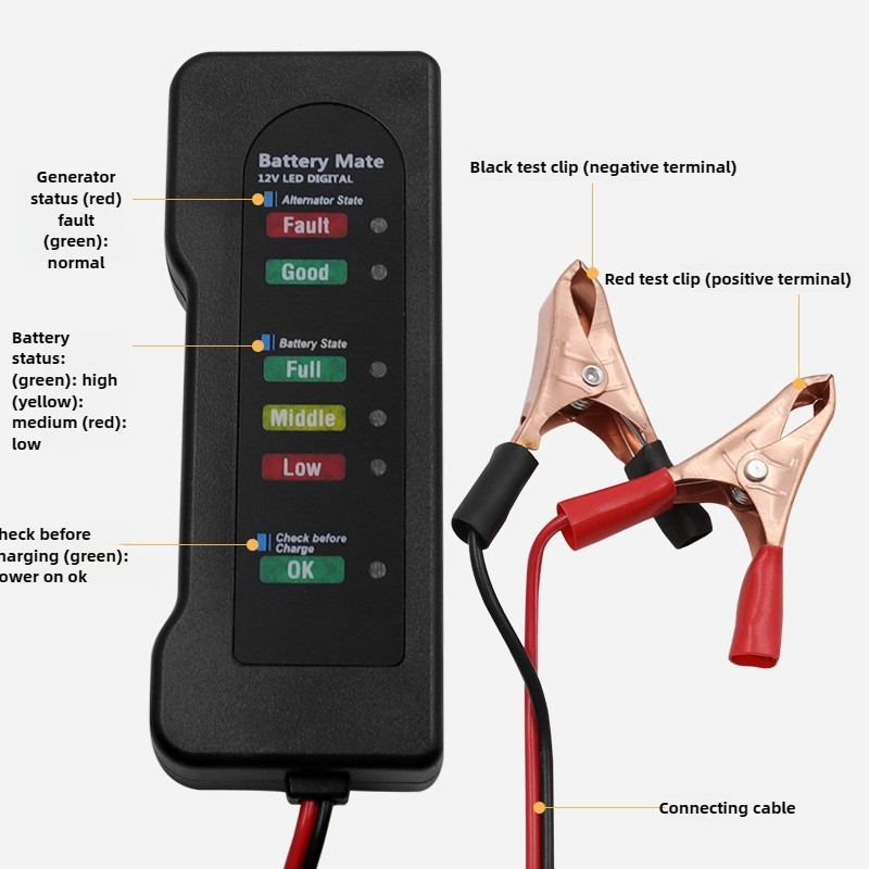 Tragbare Auto Batterie Start T – Alternator Tester Digital Diagnostic Tool Bewertung und Preis