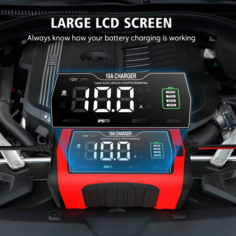 10A Automatische Aufladung für – Lifepo4 Battery Charger Smart Automatic Bewertung und Preis