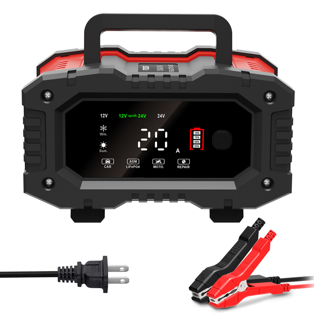 12V 10A 24V 20A Automatische A – Smart Car Battery Charger 12V 24V 20A Bewertung und Preis