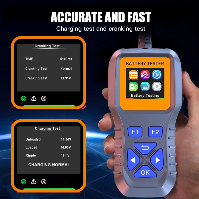 K1S Autobatterietester 12V Dig – Alternator Tester Digital Diagnostic Tool Bewertung und Preis
