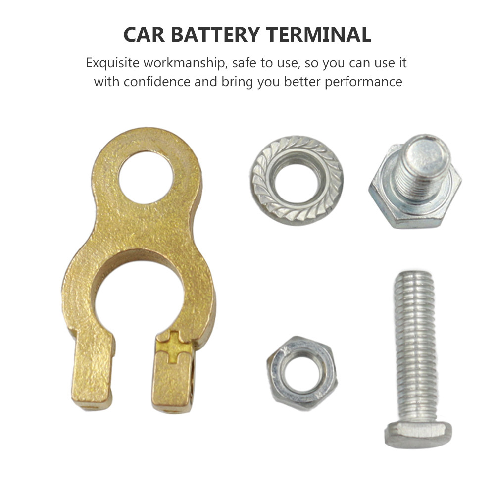 1 Paar Messing-Batterieanschlu – Battery Terminal Clamps Quick Release Brass Bewertung und Preis