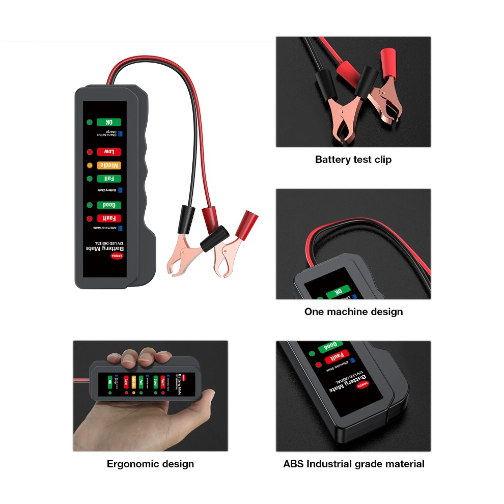 Mini 12 V Autobatterietester D – Alternator Tester Digital Diagnostic Tool Bewertung und Preis