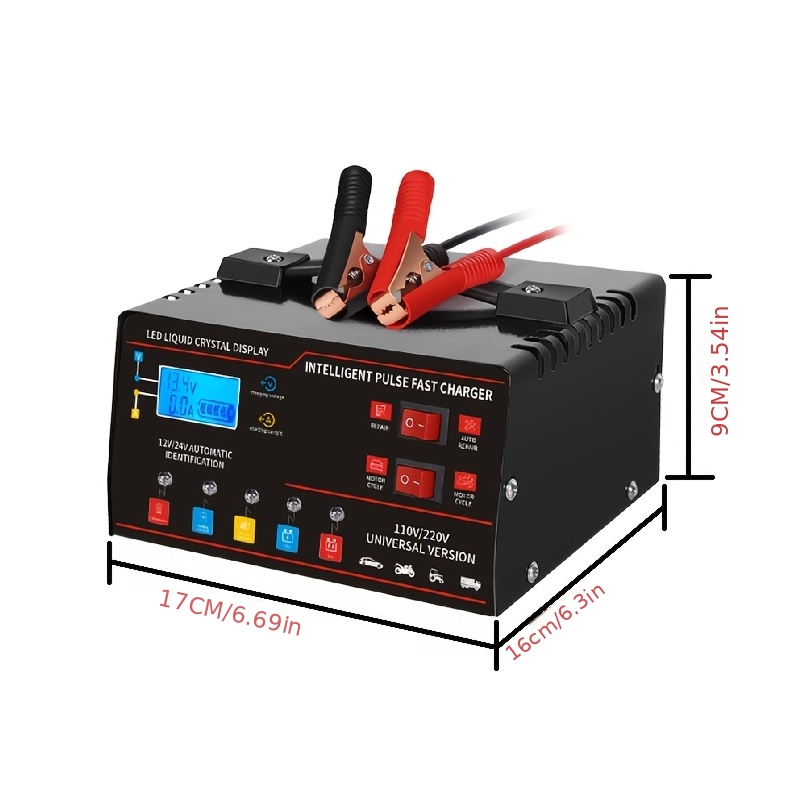 3-in-1 12V 24V Universelles Ho – Lead Acid Battery Pulse Repair Desulfator Bewertung und Preis