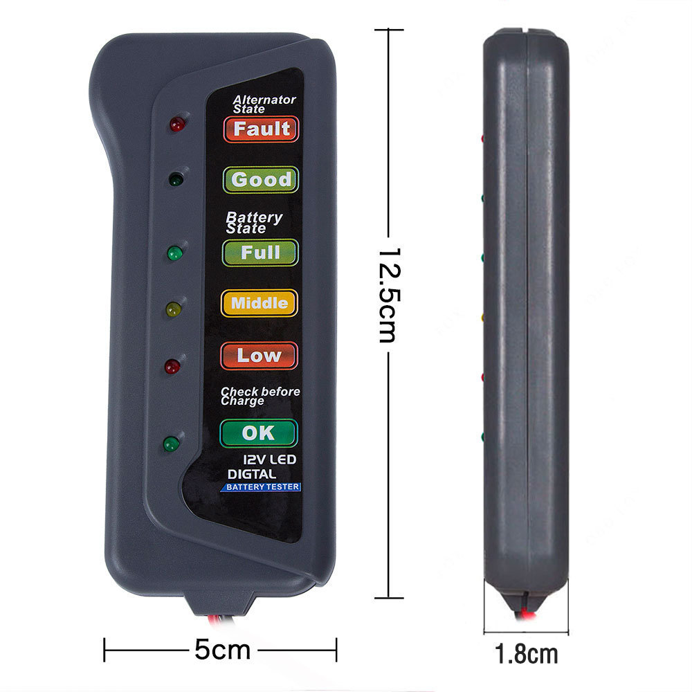 12V Auto Auto Batterie Tester  – Alternator Tester Digital Diagnostic Tool Bewertung und Preis