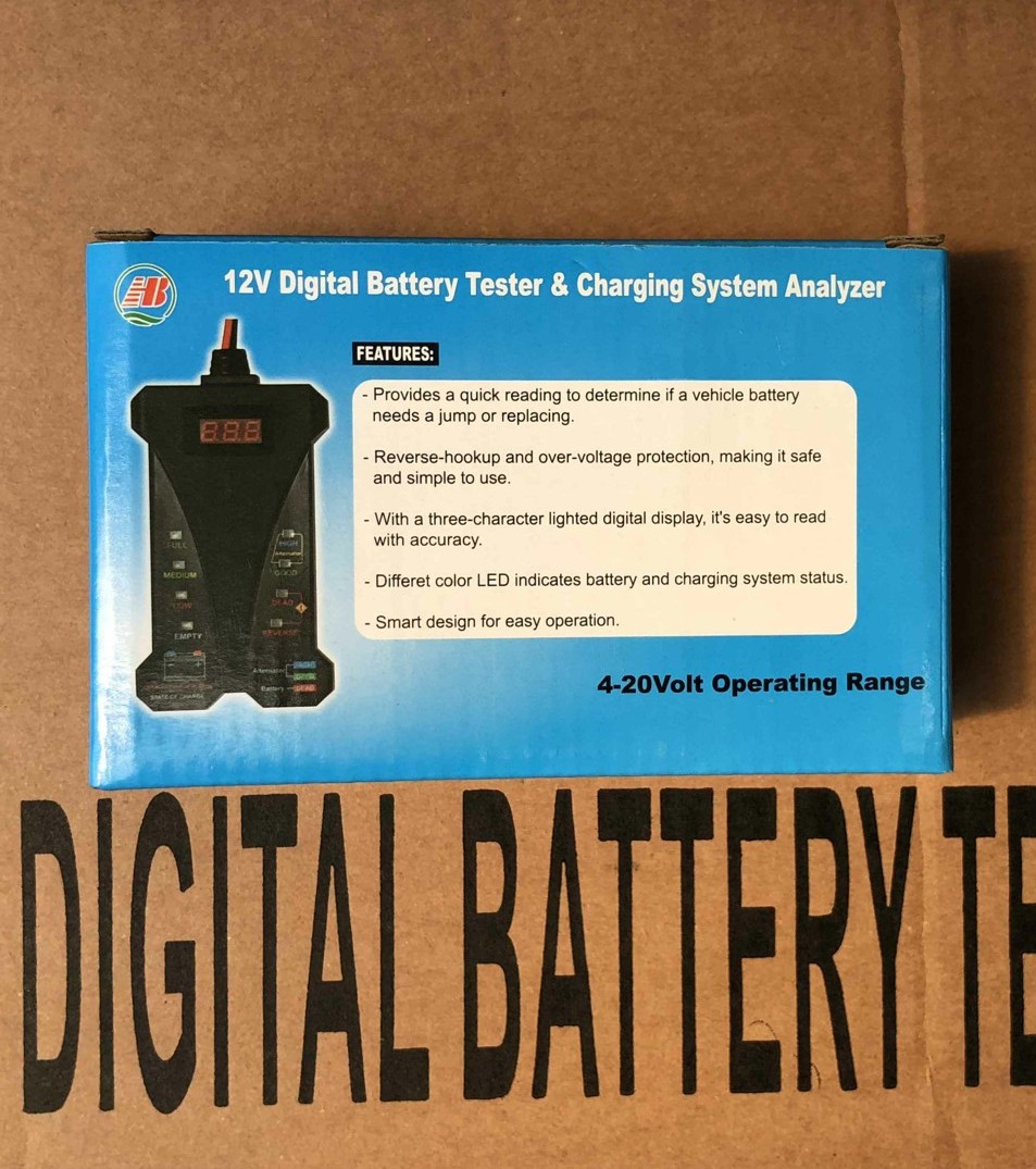 Heißer Verkauf 12V Smart Auto  – Alternator Tester Digital Diagnostic Tool Bewertung und Preis