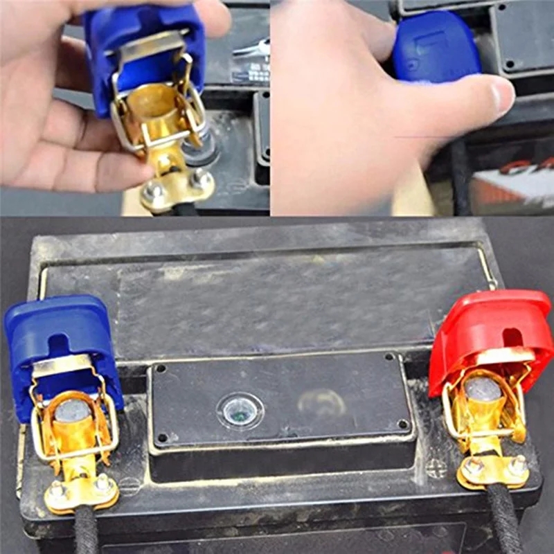 Universelle 1 Paar 12V Schnell – Battery Terminal Clamps Quick Release Brass Bewertung und Preis