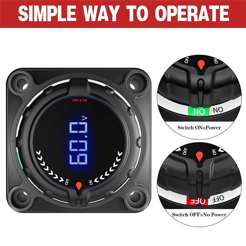 AB98-Upgrade Batterietrennscha – Battery Disconnect Switch Master Cut Off Bewertung und Preis