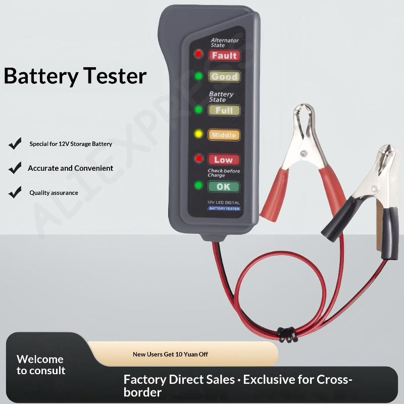 [G]Mini 12V Autobatterietester – Alternator Tester Digital Diagnostic Tool Bewertung und Preis