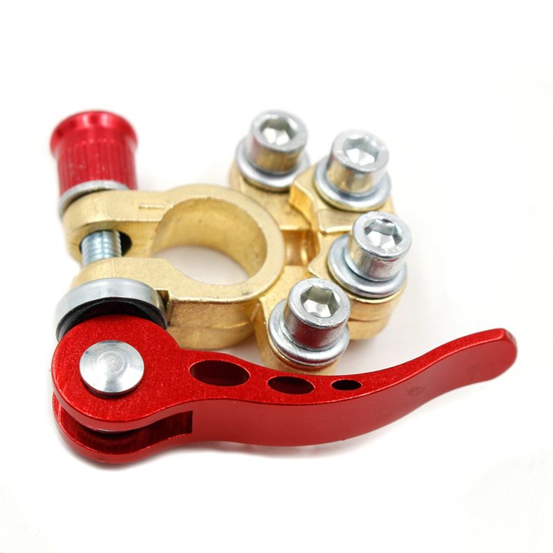 2 x 12 V 24 V Batterieklemmen, – Battery Terminal Clamps Quick Release Brass Bewertung und Preis