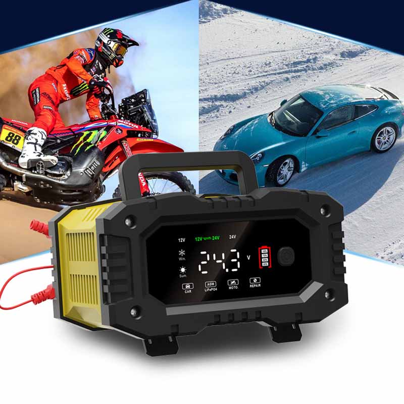 Foxsur Auto Motorrad Batterie  – Smart Car Battery Charger 12V 24V 20A Bewertung und Preis