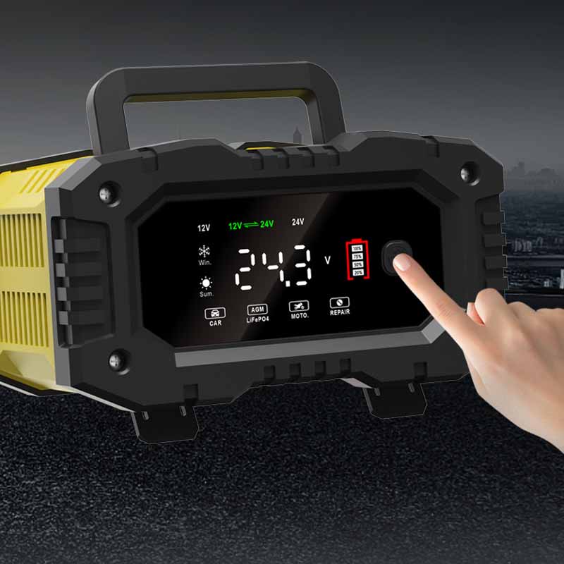 Foxsur Auto Motorrad Batterie  – Smart Car Battery Charger 12V 24V 20A Bewertung und Preis
