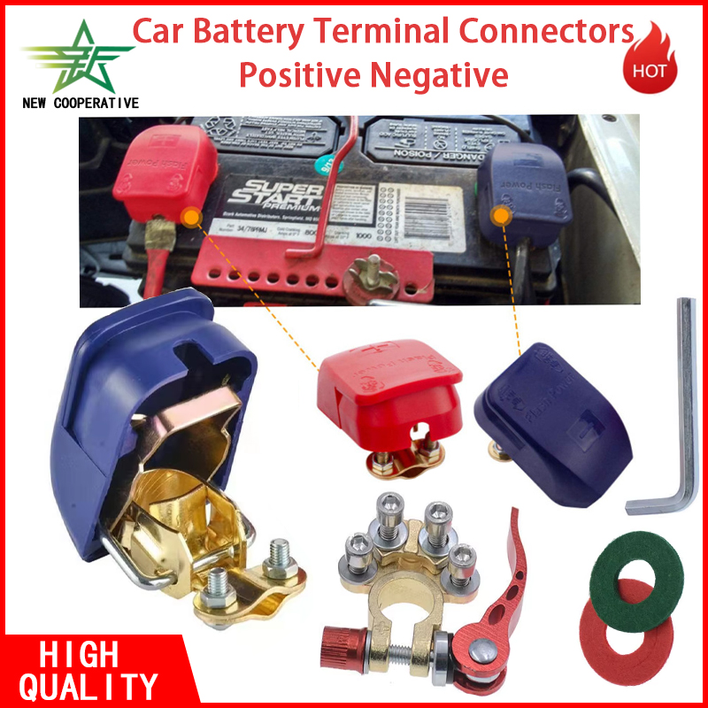 1 Paar Autobatterie-Klemmen Sc – Battery Terminal Clamps Quick Release Brass Bewertung und Preis