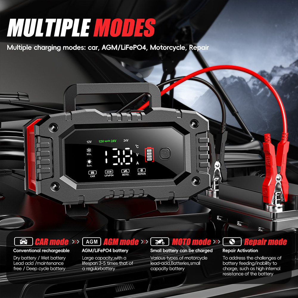 Batterie ladegerät 12V/20a 24V – Smart Car Battery Charger 12V 24V 20A Bewertung und Preis