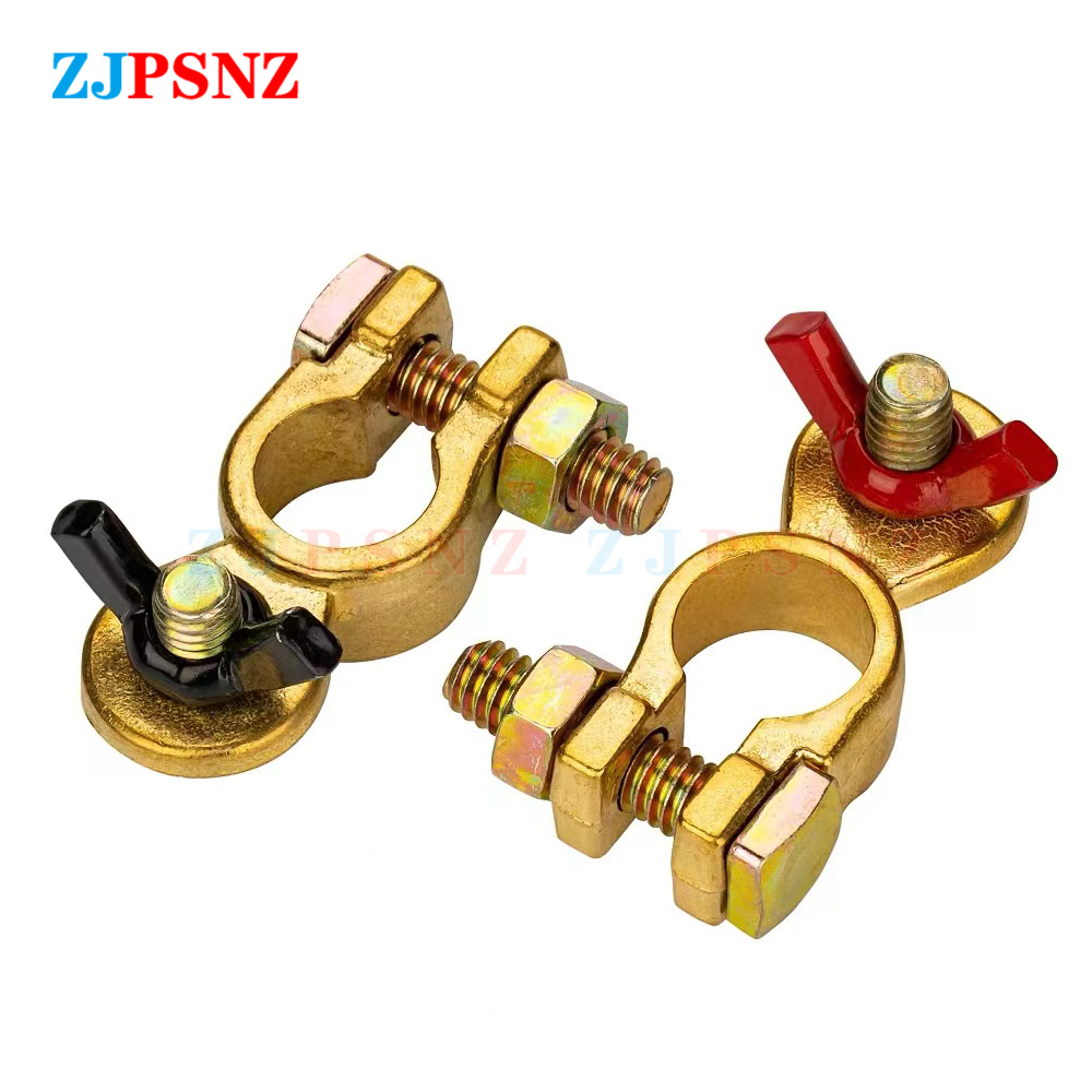 Autobatterie-Anschlussklemmen  – Battery Terminal Clamps Quick Release Brass Bewertung und Preis
