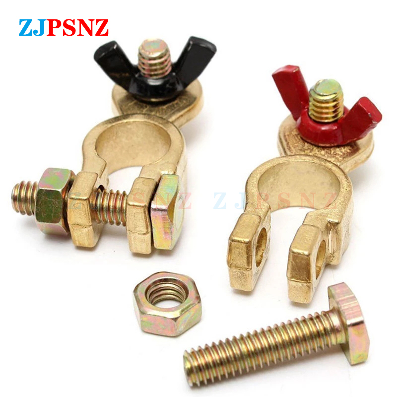 Autobatterie-Anschlussklemmen  – Battery Terminal Clamps Quick Release Brass Bewertung und Preis
