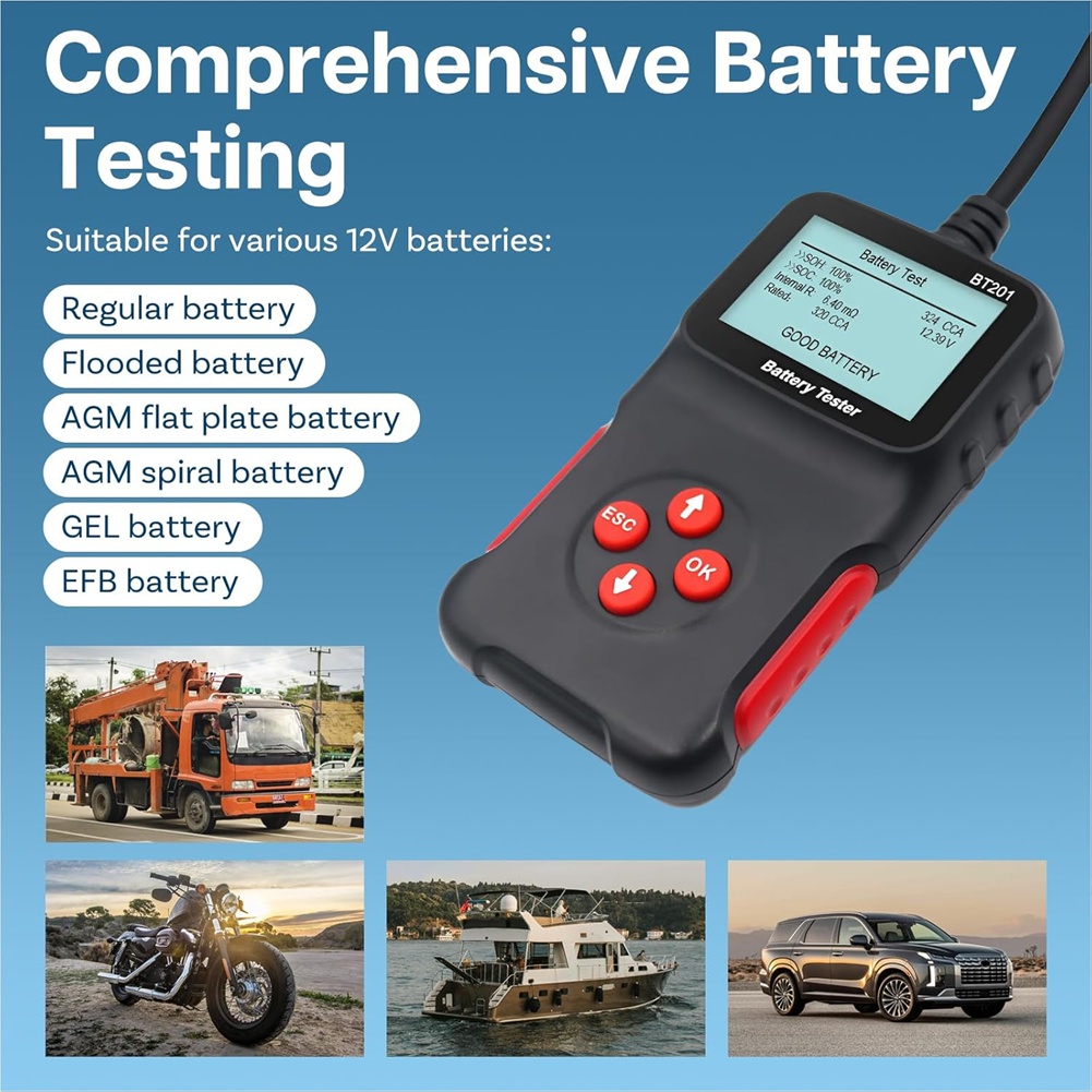 HGHO Autobatterietester 12V Di – Alternator Tester Digital Diagnostic Tool Bewertung und Preis