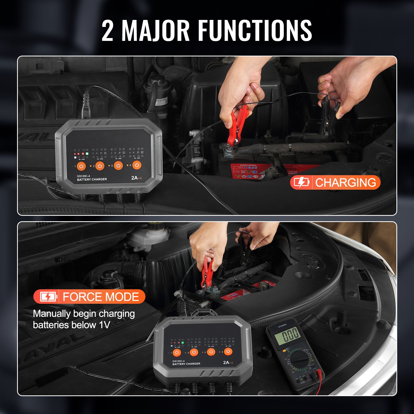 Intelligentes Batterieladegerä – Lifepo4 Battery Charger Smart Automatic Bewertung und Preis