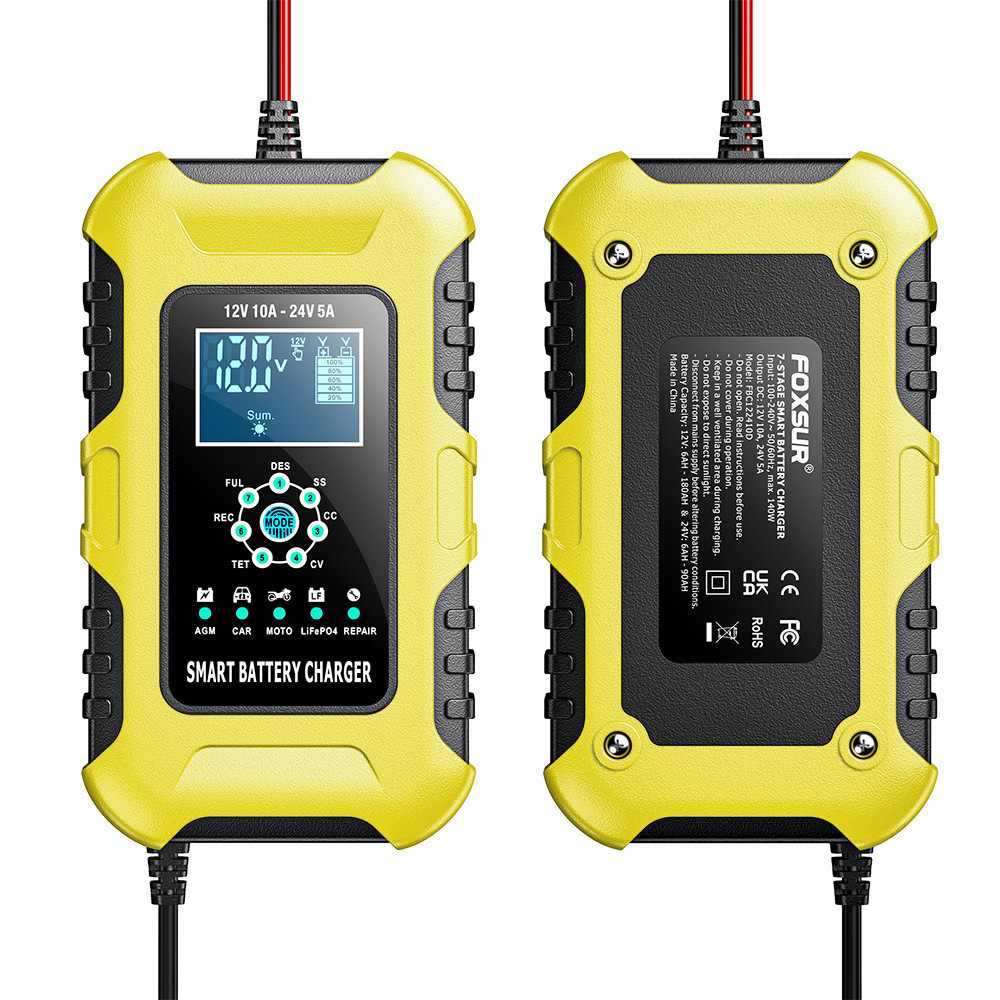 FOXSUR Autobatterieladegeräte  – Car Battery Trickle Charger Maintainer 5A Bewertung und Preis