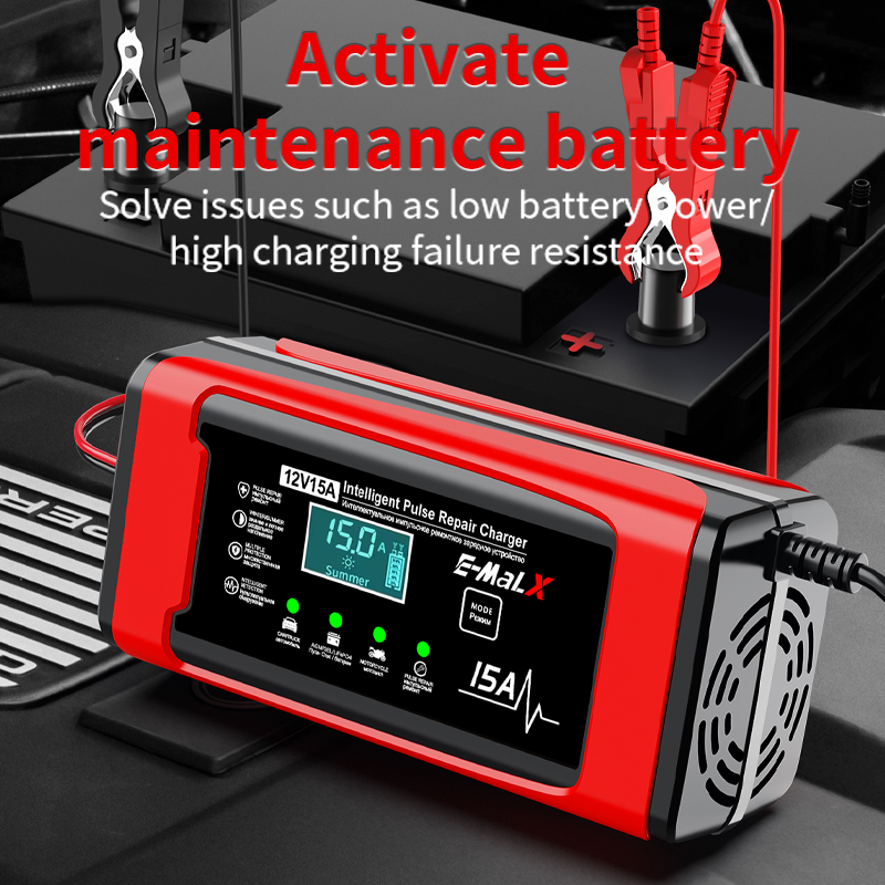 EU-Stecker 12V 15A Intelligent – Lifepo4 Battery Charger Smart Automatic Bewertung und Preis