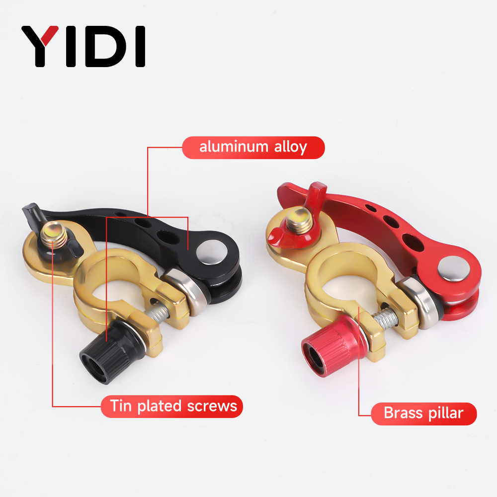 1 Paar Auto-Batterie-Anschluss – Battery Terminal Clamps Quick Release Brass Bewertung und Preis